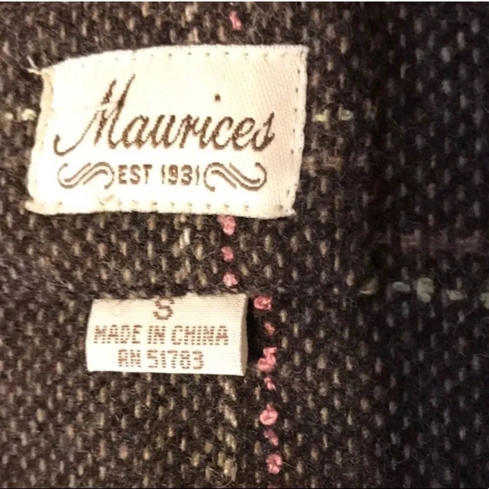 Maurices Small Wool Blend Jacket - Picture 4 of 4